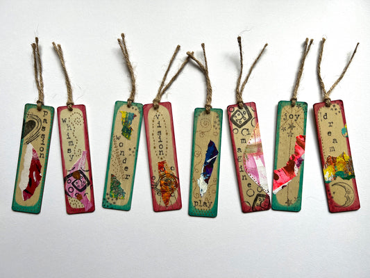 Handmade Wooden Bookmarks